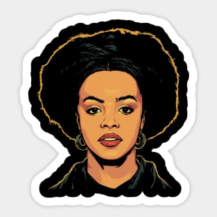 Lauryn Hill art Sticker